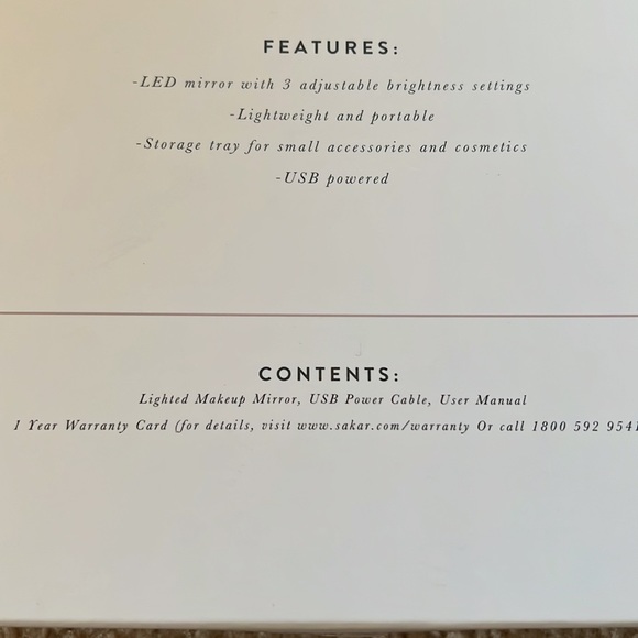 NIB Lighted Makeup Mirror - Picture 5 of 8